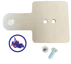 Club Car/EZ-Go Golf Cart Trailer Tow Hitch Plate