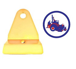 Cub Cadet RZT yellow lawn-mower trailer hitch