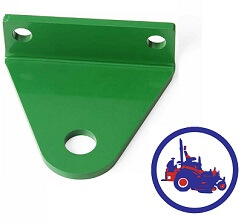 John Deere Ztrak green lawn-mower trailer hitch
