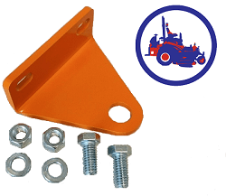 Scag cheetah, patriot, tiger, freedom, and liberty orange lawn-mower trailer hitch